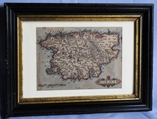 Mappa della Corsica di Abrahm Ortelius 1561/1580