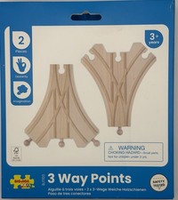 Bigjigs Rail 3 Vie Punti 2 Pk