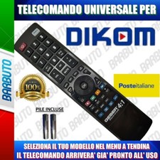TELECOMANDO UNIVERSALE DIKOM