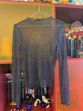 Maglia Trasparente Billantinosa Zara - Tg. M