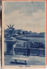 POSTCARD ANZIO FP TRAVELLED