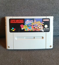 Gioco vintage super Nintendo, Tetris e dr Mario Snes cartuccia Pal