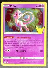 POKEMON MEW HOLO 011/025 25th