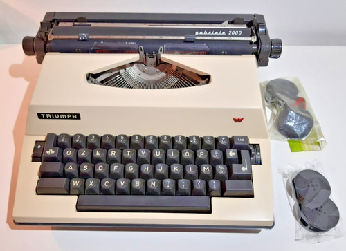 Macchina scrivere triumph - scrivere,