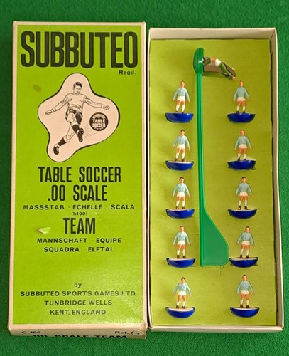 Rara base blu boxata - base, subbuteo