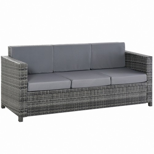 Outsunny divano esterno 3 - outsunny,