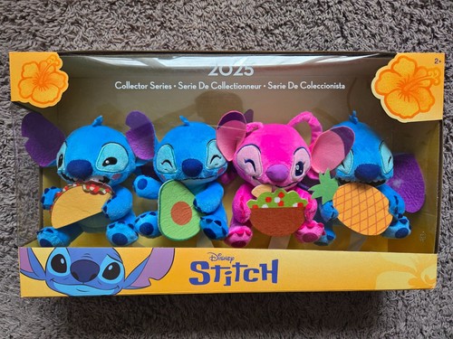 Stitch set plushies 2025 - stitch,