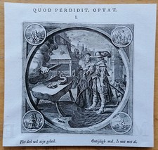 Quod perdidit optat - Emblema