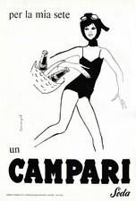ADVERTISEMENT 1966 CAMPARI