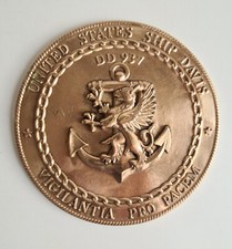 Massiccia placca navy - us, dd