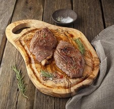 Servizio e tagliere rustico in