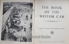 VINTAGE BOOK · THE BOOK OF THE MOTOR CAR · 1952