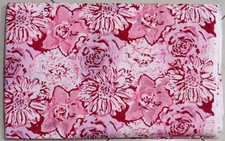 Tessuto cotone floreale