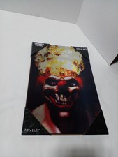 Arte da parete lenticolare denti dolci in metallo ritorto