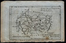 1793 - Meurthe - Carta Molto