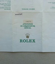 ROLEX Guarantee Warranty Paper Booklet Explorer 14270 / N