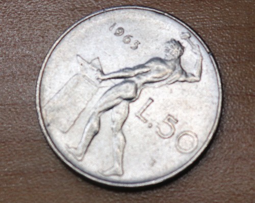 1963 italy lire - italy, 50