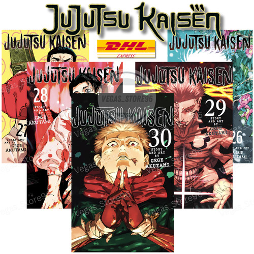 Jujutsu kaisen manga - manga, inglese