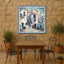 Piastrella ceramica villaggio