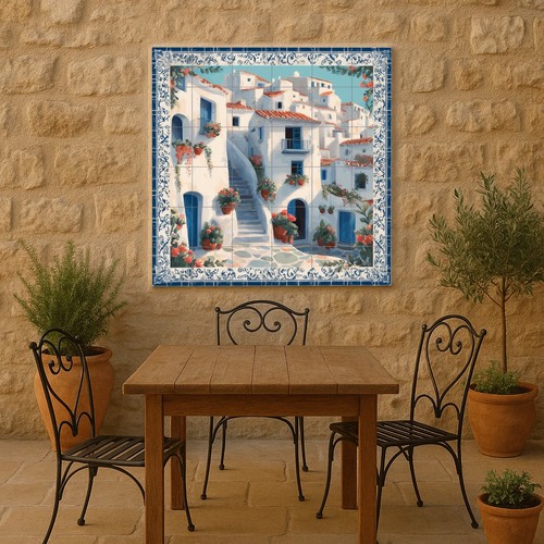 Piastrella ceramica villaggio