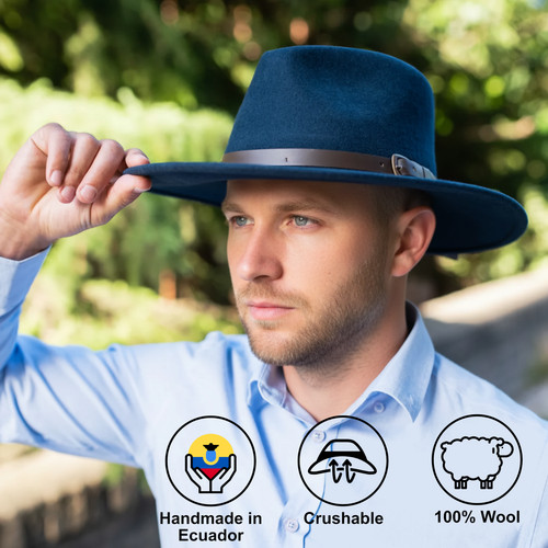Cappello feltro fedora - cappello,