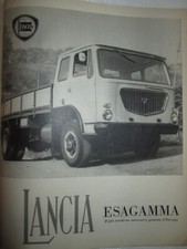 LANCIA ESAGAMMA  Pubblicita'  Advert ORIGINALE  anni '60