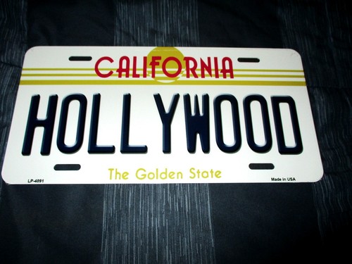 Targa metallo hollywood - targa,