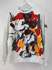 Maglione girocollo ICEBERG uomo Topolino bianco manica lunga taglia M