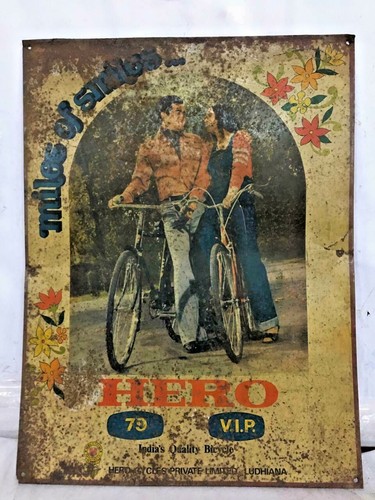 Cartello metallo vintage - cartello, in