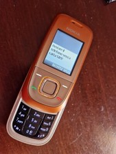 NOKIA 2680s ARANCIO  FUNZIONANTE CON CARICABATTERIA FACILE DA USARE PER ANZIANI 