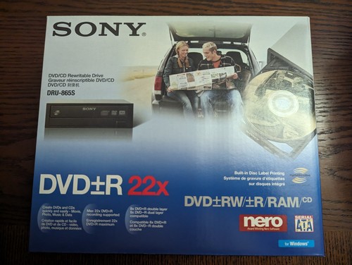 Sony dru 865s - dru-865s, masterizzatore