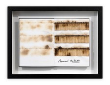 Bernard Aubertin Livre Brulee Rosenberg 2010 Libro Con Fiammiferi E Bruciatori