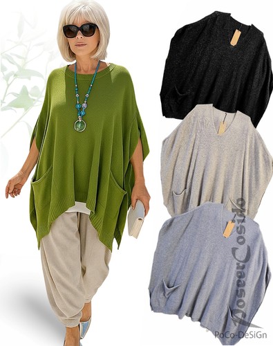 Lagenlook maglione pullover - maglione,