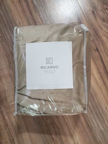 Ricardo velvet rod pocket con - velvet,