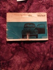 Volkswagon Owners Manual 1969