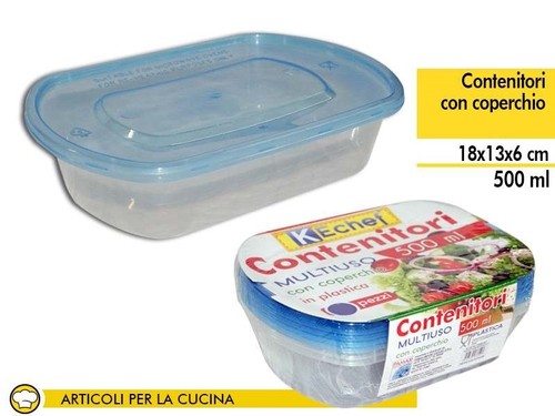 Set contenitori multiuso - set,