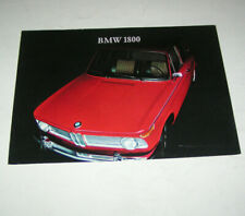 Depliant / Brochure BMW "Nuova Classe" BMW 1800 - Edizione 1966 !
