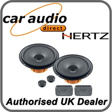 Hertz DSK165.3 6,5"" 16,5"" cm componente audio per auto set altoparlanti a 2 vie 160 W tweeter