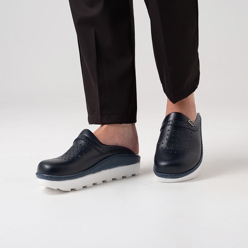 Zoccoli donna blu navy - , medico