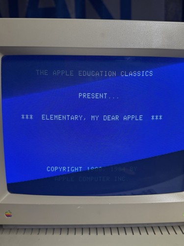 Apple iie floppy disk - iie,