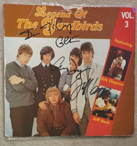 The yardbirds signed 4 - yardbirds,