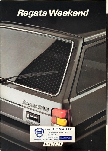 Fiat regata weekend - –, –