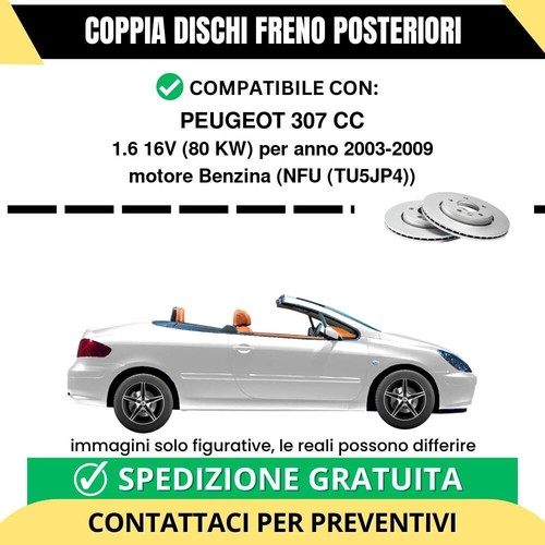 Coppia dischi freno posteriori - dischi,