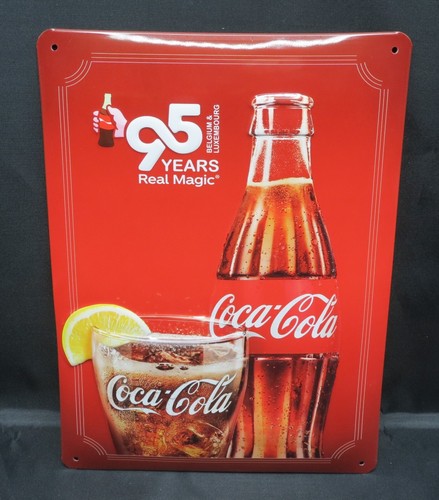 Insegna metallo coca cola - metallo, coca-cola