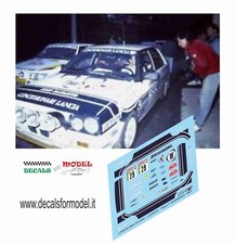 DECALS 1:43 LANCIA DELTA 4WD