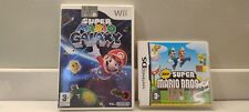 Custodie gioco Super Mario Galaxy Nintendo Wii +New Super Mario Bros.Nintendo DS