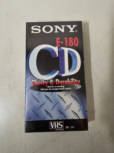Cassette vhs vierge - cassette, neuf