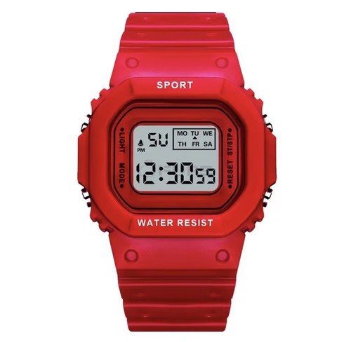 Orologio digitale led rosso - orologio,