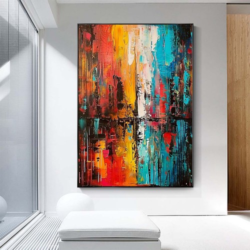 Città astratta colorato - astratta,