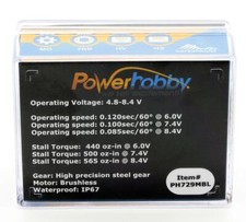Powerhobby 729MBL HV Servo
